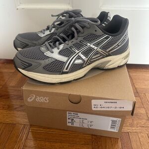 ASICS Men's GEL-1130 Running Shoes - Gray and Silver